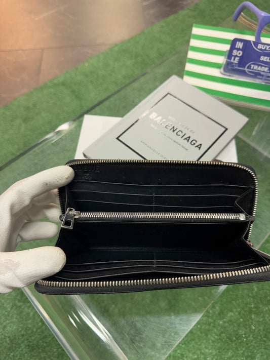 Loewe 2016 Repeat Black Anagram Wallet