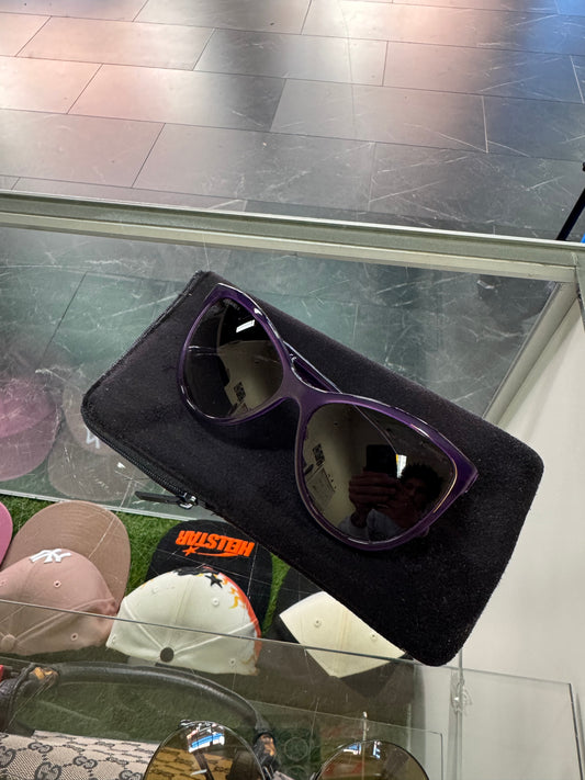 Chanel Wmns Sunglasses Violet Purple Square Bow